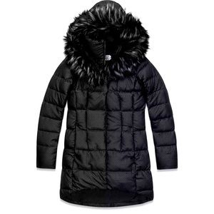 🖤NEW The Northface down parkina with detachable fur hood
